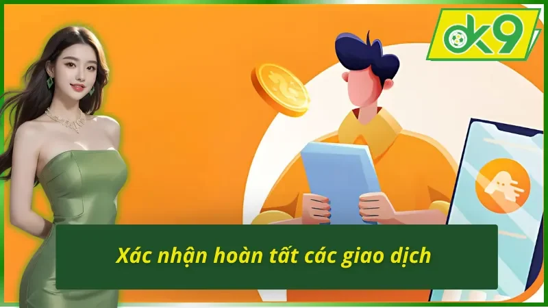 Rút tiền trước khi thực hiện cách xóa tài khoản OK9