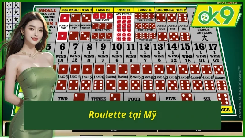 Phiên bản sôi động nhất của Roulette OK9